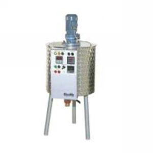 Chocolate tempering machine for large batches - 75kg capacity - including pump and piping - ChocoMa 2T Series - CMA 2T 70_020