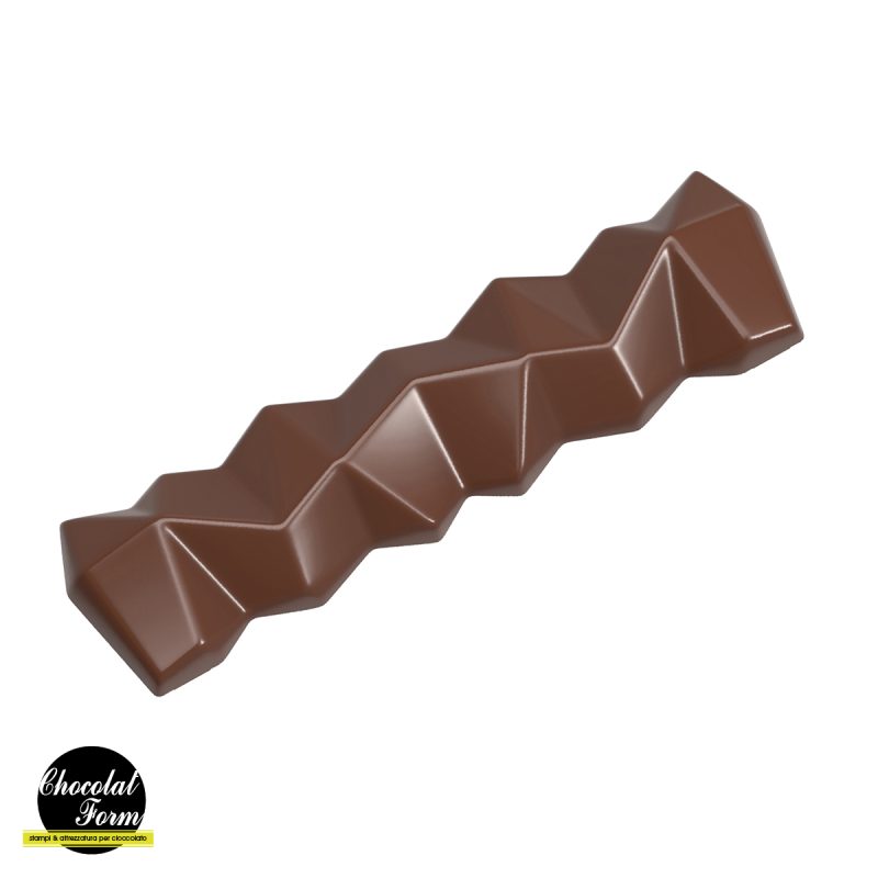 Chocolate World Frame Moulds - CWI_CF0249 - Bar - Maurizio Frau - 32gm - 117x29.5x15mm