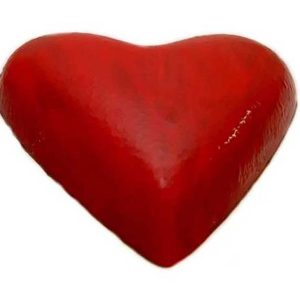 Chocolate World Hollow Figure Moulds - H035 - Heart 140mm - 140x140x26mm