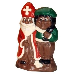 Chocolate World Hollow Figure Moulds - H441032/C - St Nicholas And Pete 190mm - 190x124x82mm