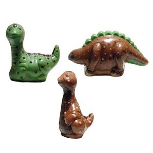 Chocolate World Hollow Figure Moulds - H6248 - Dino'S 3 Fig. - N/AxN/AxN/Amm