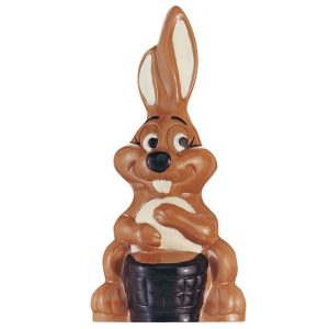 Chocolate World Hollow Figure Moulds - HB555C - Rabbit 125mm - 125xN/AxN/Amm