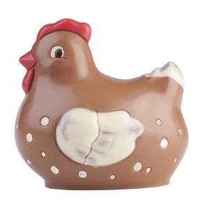 Chocolate World Hollow Figure Moulds - HB8030 - Chubby Chicken Käte 111mm - 111x107.3xN/Amm