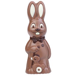 Chocolate World Hollow Figure Moulds - HB8036 - Rabbit + Wooden Duck 170mm - 170x60x54mm