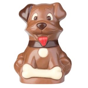 Chocolate World Hollow Figure Moulds - HB8073 - Dog Jacky 100mm - 100x74x62mm