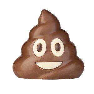 Chocolate World Hollow Figure Moulds - HB8097 - Emochoc Stinky 80mm - 80x85x60mm