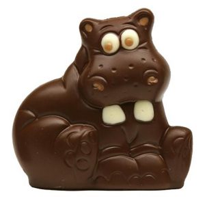 Chocolate World Hollow Figure Moulds - HB8143 - Hippopotamus 82mm - 82xN/AxN/Amm