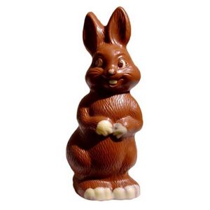 Chocolate World Hollow Figure Moulds - HB8147 - Standing Hare 190mm - 190x84x68mm