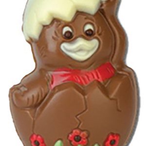 Chocolate World Hollow Figure Moulds - HB8160 - Chick + Egg 100mm - 100x62x49mm