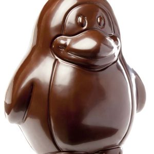 Chocolate World Hollow Figure Moulds - HM013 - Magnetic Penguin 150mm - 132x113.5x150mm