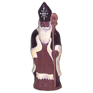 Chocolate World Hollow Figure Moulds - H125 - Saint Nicholas 140mm - 140x50x40mm