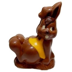 Chocolate World Hollow Figure Moulds - H221052/A - Sitting Hare 110mm - 110x90x54mm