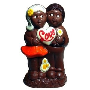 Chocolate World Hollow Figure Moulds - H808 - Love Couple 182mm - 182x115x61mm