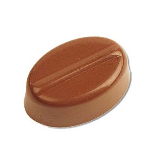 Hans Brunner Frame-Moulds - Oval praline - HB-0760-S - Dimensions: Length: 35 mm