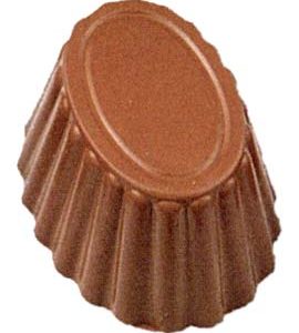 Hans Brunner Frame-Moulds - Oval praline - HB-0924-S - Dimensions: Length: 37 mm