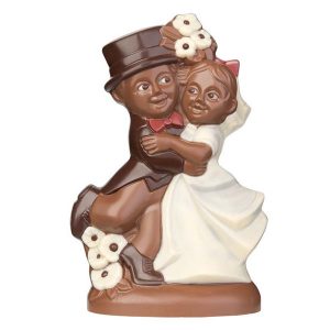 Hans Brunner Hand-Moulds - Bridal couple "wedding dance" - HB-8065-PC - Dimensions: Length: 145 mm