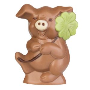 Hans Brunner Hand-Moulds - Good-luck pig small - HB-8078-PC - Dimensions: Length: 70 mm