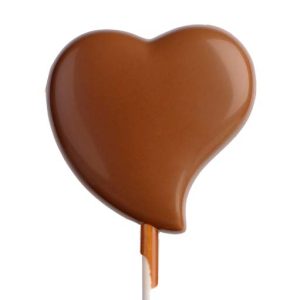 Hans Brunner Frame-Moulds - Lolly bended heart - HB-9038-S - Dimensions: Length: 54 mm