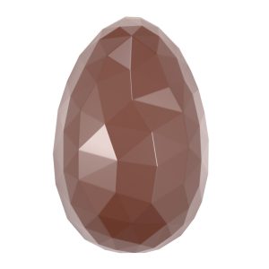 Hans Brunner Hand-Moulds - Egg half "Diamond" - HB-DS-0010-OT - Dimensions: Length: 134 mm