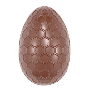 Hans Brunner Hand-Moulds - Egg half "Honeycomb" - HB-DS-0012-OT - Dimensions: Length: 134 mm