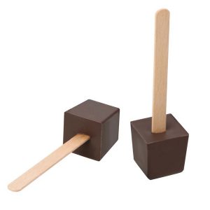 Hans Brunner One-Shot - Drinking Chocolate "Cube" - OS-0152-SZ - Dimensions: Length: 30 mm