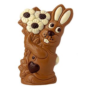 Hans Brunner Spinning-Moulds - Rabbit with flowers - SE-0501-L - Dimensions: Length: 187 mm