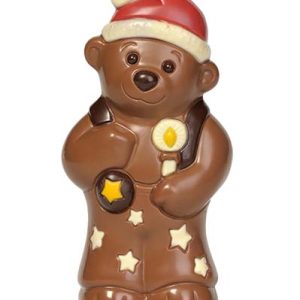 Hans Brunner Spinning-Moulds - Christmas bear with candle - SE-0602-L - Dimensions: Length: 166.5 mm