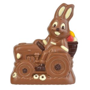 Hans Brunner Spinning-Moulds - Rabbit on tractor - SE-0606-L - Dimensions: Length: 152 mm