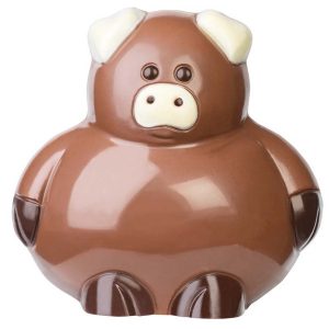 Hans Brunner Spinning-Moulds - Spherical pig "Babette" - SE-0626-L - Dimensions: Length: 103 mm