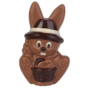 Hans Brunner Spinning-Moulds - Bunny with hat - SE-0634-L - Dimensions: Length: 124 mm