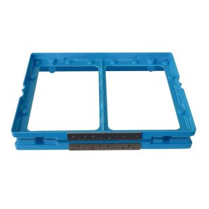 Hans Brunner Spinning-Moulds - Blueflex® frame 1x2 - UR-0108-1X2 - Dimensions: Length: 425 mm