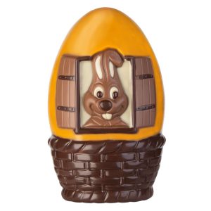 Hans Brunner Hand-Moulds - Bunny house with window - HB-8130-PC - Dimensions: Length: 152 mm