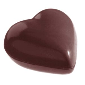 Chocolate World Frame Moulds - CW1106 - Heart 2 X 7