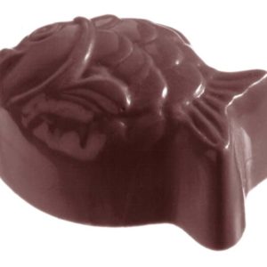 Chocolate World Frame Moulds - CW1192 - Small Fish High - 13gm - 36x28x17mm