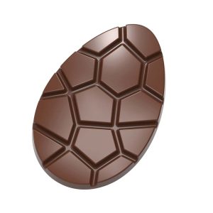 Chocolate World Frame Moulds - CW12028 - Tablet Easter Egg - 100gm - 140x92x10mm