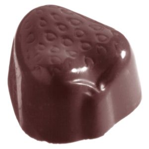 Chocolate World Frame Moulds - CW1205 - Strawberry - 15gm - 35x30x19mm