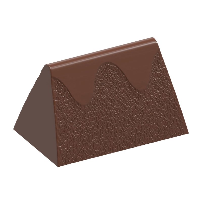 Chocolate World Frame Moulds - CW12110 - Gianduja Golf Structure - 11gm - 35x22x21mm