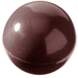 Chocolate World Frame Moulds - CW1217 - Half Sphere Ø 30mm - 9gm - 30x30x15mm