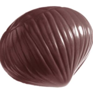 Chocolate World Frame Moulds - CW1235 - Chestnut Double - 8gm - 34x28x14mm