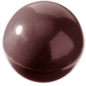 Chocolate World Frame Moulds - CW1258 - Half Sphere Ø 27mm - 6gm - 27x27x13.5mm