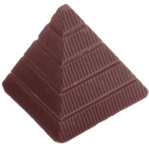 Chocolate World Frame Moulds - CW1260 - Pyramid - 13gm - 31x31x29mm