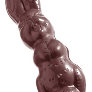 Chocolate World Frame Moulds - CW1298 - Laughing Hare - 11gm - 69x25x15mm