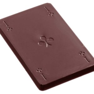 Chocolate World Frame Moulds - CW1374 - Playing Cards 4 Fig. - 43gm - 88x56x8mm