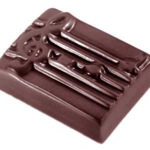 Chocolate World Frame Moulds - CW1422 - Music Bar - 11gm - 36x27x10mm