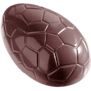 Chocolate World Frame Moulds - CW1438 - Egg Kroko 57mm - 25gm - 57x37x17mm