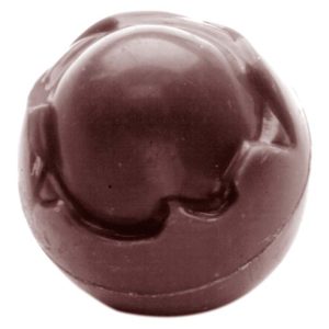 Chocolate World Frame Moulds - CW1487 - Boiled Egg 24mm - 9gm - 24x24x26mm