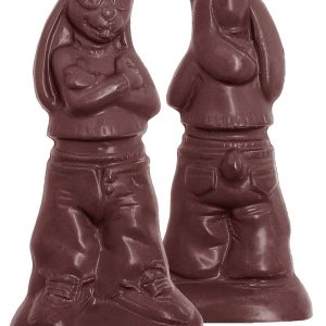 Chocolate World Frame Moulds - CW1515 - Rapper Rabbit - 10gm - 70x36x13mm