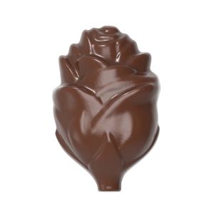 Chocolate World Frame Moulds - CW1550 - Rose Open - 19gm - 54x35x17.2mm