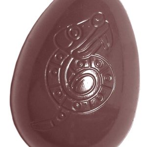 Chocolate World Frame Moulds - CW1554 - Egg Snake 32mm - 5gm - 32x22x24mm