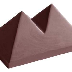 Chocolate World Frame Moulds - CW1573 - Be Pyraline - 14gm - 40x25x18.5mm